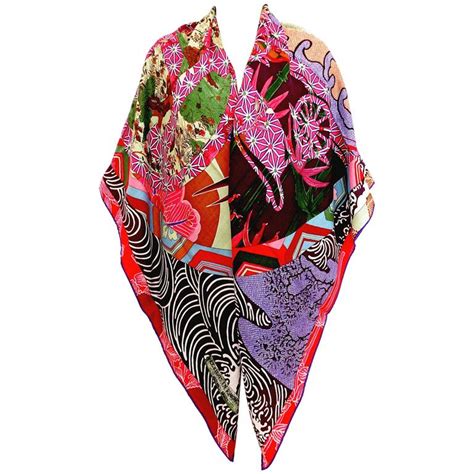 hermes ex libris en kimonos scarf|Hermes Ex Libris en Kimonos Ltd Ed Scarf .